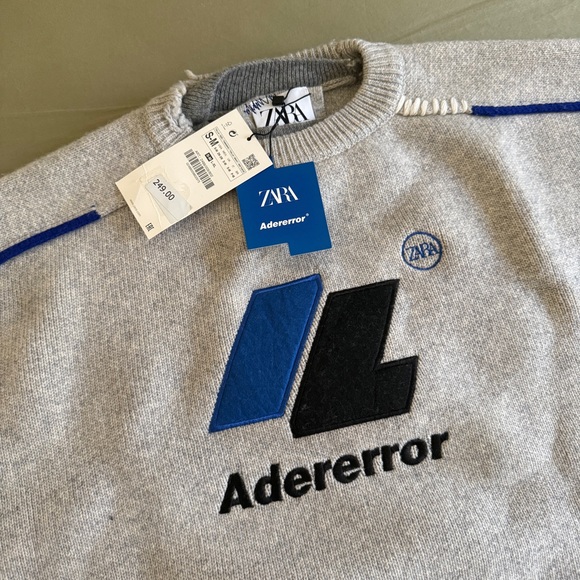 ADER ERROR x ZARA Oversized Wool Sweater - Picture 11 of 12